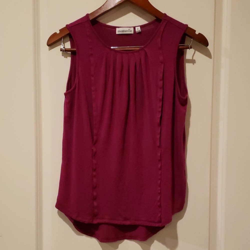 Nursing Tank Top Maternity Momzelle size Small